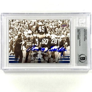 Rudy Ruettiger autograph signed 2013 Upper Deck #27 Notre Dame card auto (C) BAS - Picture 1 of 2