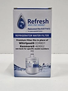 Refresh R 8171413-S Replacement Filter Whirlpool EDR8D1 Kenmore 469002 plus - Picture 1 of 2
