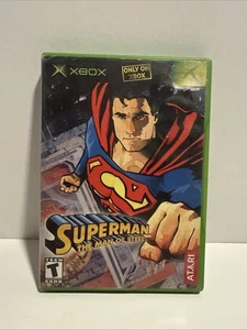 Superman: The Man of Steel (Microsoft Xbox, 2002) - Picture 1 of 3