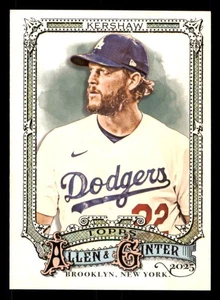2025 Topps Allen & Ginter #37 Clayton Kershaw Los Angeles Dodgers - Bild 1 von 2