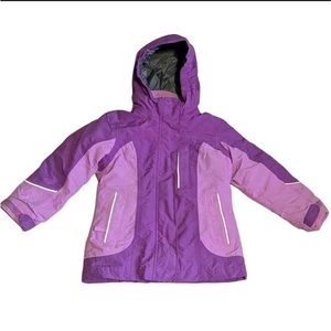 Lands' End Kids The Squall 2 In 1 Fleece Waterproof Warm Outdoor Winter Jacket - Picture 1 of 4