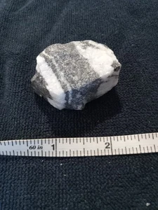 Zebra Stone From North America For Rock Mineral Collection Lapidary Cabbing - Picture 1 of 1