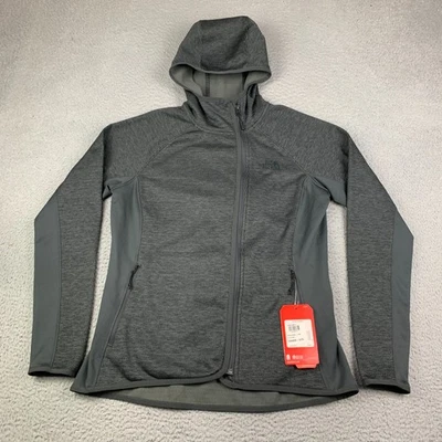 The North Face Jacket Arcata Hoodie Womens Large Gray Full Zip Active Fit - Image 1 of 4