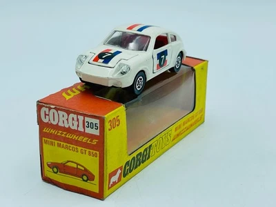 CORGI TOYS 305 Whizzwheels MINI MARCOS GT 850 1.43 - Photo 1/4