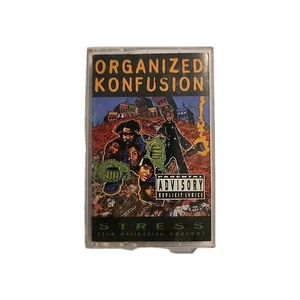 Organized Konfusion Stress Cassette Rare OOP Tribe Called Quest Boogie Down 1994 - Picture 1 of 5