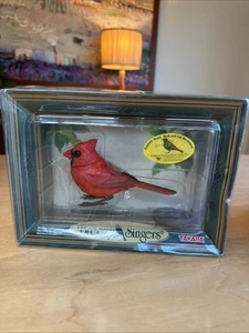 Takara Breezy Singers Motion-Activated Northern Cardinal (2003) New Tested Bird - Picture 1 of 10