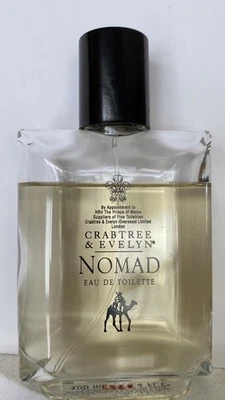 Crabtree & Evelyn NOMAD Eau de Toilette Mens Spray 3.4 oz/100ml EUC No Box - Image 1 of 4