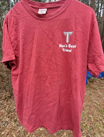 troy university trojans mans best friend shirt adult M great shape see pics Cover