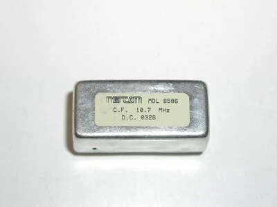 Kristall Filter 10,7MHz, NETCOM MDL  8506 - Bild 1 von 2