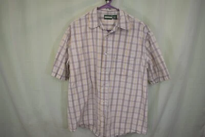 Camisa a Cuadros Blanca FALLS CREEK PERFORMANCE Talla L Manga Corta Abotonada Foto 1 de 4