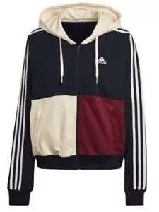 ADIDAS ORIGINALS LEOPARD PRINT TRACK JACKET MAROON NWT XS - Picture 1 of 3