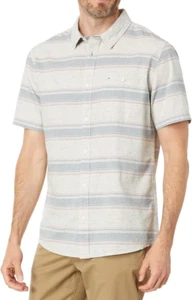 QUIKSILVER Men's S/S Button Shirt CALI SUNRISE - THZ3 - XLarge - NWT - Picture 1 of 2