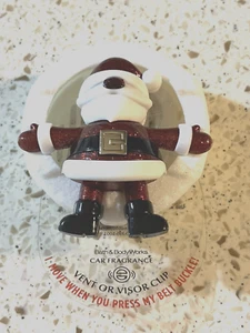 Bath and Body Works 2023 Snow Angel Santa visor/vent scent holder! NWT - Picture 1 of 1