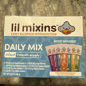 Lil Mixins Early Allergen Introduction Daily Mix Ex 5/25 - Picture 1 of 1