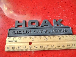 Hoak Sioux city, Iowa Dealer Badge Emblem Dealership - Picture 1 of 4