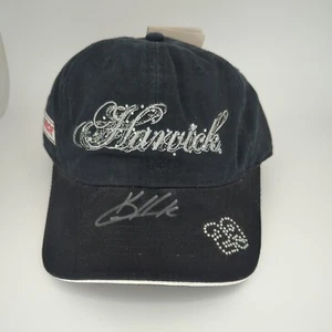 Chase Authentics Harvick Signed Hat Women's RCR Black Jeweled NWT Embroidered  - Picture 1 of 17