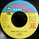 Judas  / Dave Kelly & Firehouse Crew - Rude Boy Fi Live (7")