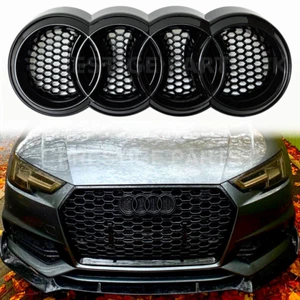 Audi Abzeichen Emblem Ringe Halter Halterung A1 A3 A4 A5 A6 A7 A8 Q3 Wabengrill - Bild 1 von 22