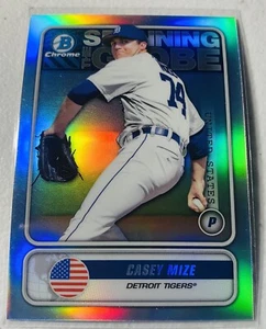 2019 BOWMAN CHROME #STG-CM CASEY MIZE SPANNING THE GLOBE INSERT CARD - Picture 1 of 2