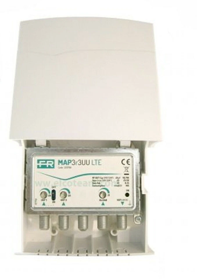 FRACARRO AMPLIFICATORE TV 3 INGRESS DA PALO MAP3R3UU T2 22/28 dB 223757 223709 - Immagine 1 di 1