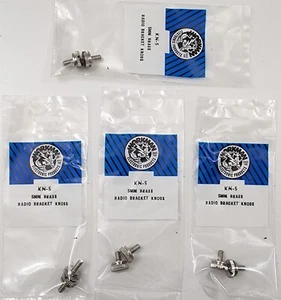 Lote de 4 perillas de repuesto de rosca de 5 mm Workman KN-5 CB Workman - bolsa de 2 - Imagen 1 de 4