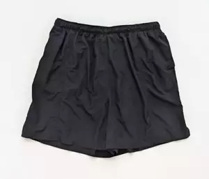 D.A.C Performance Men's Shorts Size L Black Drawstring Elastic Waist Running - Picture 1 of 20