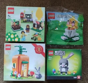 Lego saisonale Ostersets 40449 30579 40237 40271 Küken Hase Karottenei brandneu in Verpackung - Bild 1 von 3