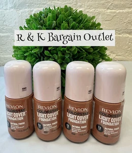 Revlon ColorStay Light Cover Natural Finish Foundation 550 Mocha 1 oz Ea 4pcs - Picture 1 of 1