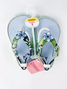 Sandalias Gymboree Vintage Costa Rica Bebé Niña Chanclas Zapatos Talla 08 Nuevo con Etiquetas - Imagen 1 de 11
