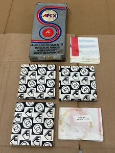 APEX CLASSIC NOS AE GENUINE DATSUN 4 CYLINDER PISTON RING SET RA 28726 +50 NEW - Picture 1 of 6
