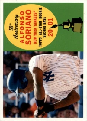 2008 Topps All-Rookie Team 50th Anniversary Alfonso Soriano #AR13 - Image 1 of 2