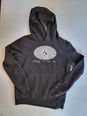 Sudadera con Capucha Volcom Stone Juvenil Niños L Gris Carbón Diseño Psicodélico Foto 1 de 3