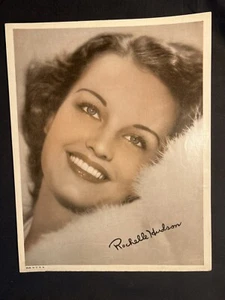 1940 Photo Rochelle Hudson Actress Hollywood Film Star Color Photograph Signed - Picture 1 of 5