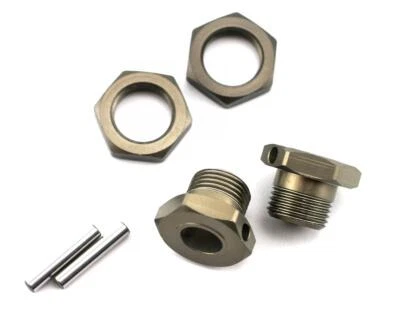 Losi Hard Anodized Wheel Hexes (2) [LOSA3530] - Image 1 of 2