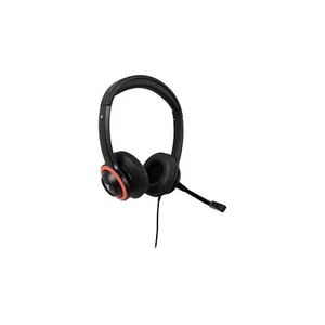 V7 Stereo Headset Over-the-Head Red/Black HA530E - Bild 1 von 2