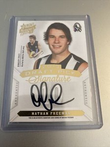 2014 Select AFL Honours Series 1 - DRAFT PICK SIGNATURE (DPS8) NATHAN FREEM #289
