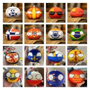 10/30/40cm Landball Plüschspielzeug Polandball Anhänger Countryball Countrybälle - Bild 1 von 80