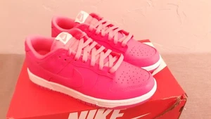 Size W 8 Nike Dunk Low Retro Hot Hyper Pink M6.5 In Hand! New w/Box - Picture 1 of 6