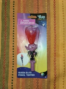 QUEEN BARB TROLLS WORLD TOUR PENCIL TOPPER FREE SHIPPING - Picture 1 of 2