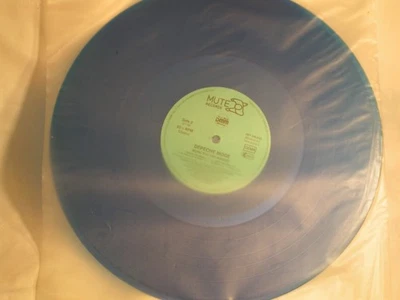 DEPECHE MODE  -  MUSIC FOR THE MASSES !! ( LP-BLAU ) * 1.D-Pressung * MINT - - * - Bild 1 von 4