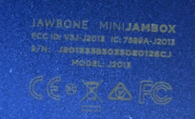 Jawbone Altavoz Bluetooth Jambox J2013 Azul Foto 1 de 3