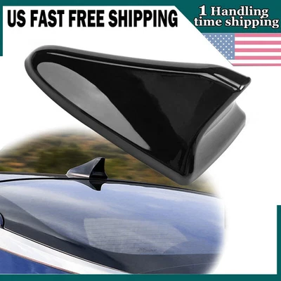 FOR 2014-2020 Kia Optima Ebony Black Color Code EB Shark Fin Antenna Cover - Image 1 of 4