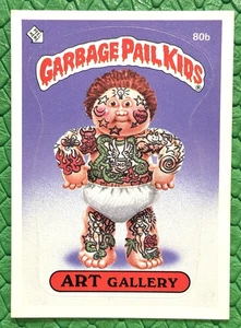 Spazzatura secchio bambini 1985 2a serie 2 galleria d'arte 80b lucido Mike Back - VG/EX - Foto 1 di 10