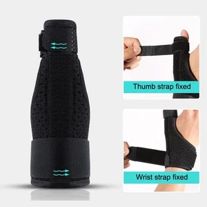 Thumb Support Finger Protector Stabilizer Injury Health Care Wrist Splint Br-vs - Picture 1 of 9