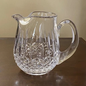 Waterford Lismore 6 1/4” Crystal Ice-Lip Pitcher or Jug ~ Signed ~ Sparkles! - Picture 1 of 14