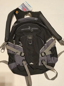 New High Sierra 54301-01 Loop Backpack, Black / Grey - Picture 1 of 9