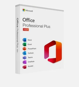 Microsoft Office Pro Plus Key Dauerlizenz 2024 Lebenslange Ersatzgarantie! 3 PC! - Photo 1/1