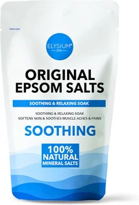 Elysium Spa Natural Original Epsom Salts 1Kg - Picture 1 of 16
