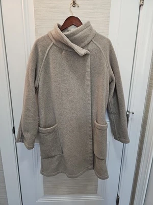 Abrigo de coche James Perse manga larga para mujer talla 4. Gris Yosemite Foto 1 de 4