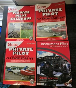 Gleim Aviation Private Pilot Training Book Lot 2012 - Foto 1 di 1